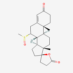 molecular formula C23H32O4S B1195783 Tmsl S-oxide CAS No. 38753-75-2