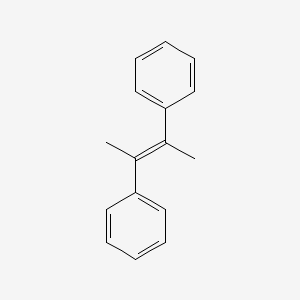 molecular formula C16H16 B11957864 trans-2,3-Diphenyl-2-butene CAS No. 782-06-9