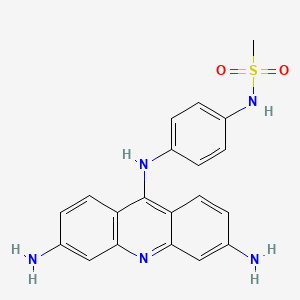 3,6-Diamino-9-(4-(methylsulfonyl)aminophenyl)aminoacridine