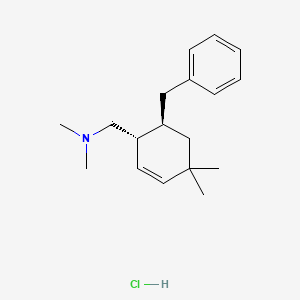 N,N-Dimethyl-(6-benzyl-4,4-dimethyl-2-cyclohexenyl)methylamine