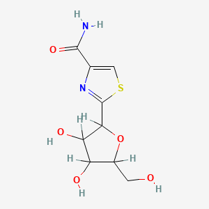 molecular formula C9H12N2O5S B1195803 TIAZOFURIN CAS No. 92952-40-4