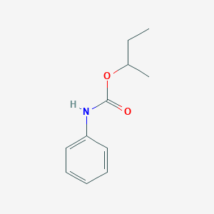 molecular formula C11H15NO2 B11958242 sec.-Butyl N-phenyl carbamate CAS No. 33013-98-8
