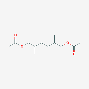molecular formula C12H22O4 B11958264 2,5-Dimethylhexane-1,6-diyl diacetate CAS No. 89182-68-3