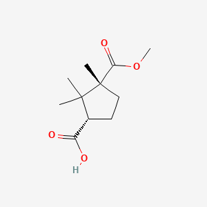 molecular formula C11H18O4 B1195827 Monomethyl camphorate CAS No. 26252-16-4