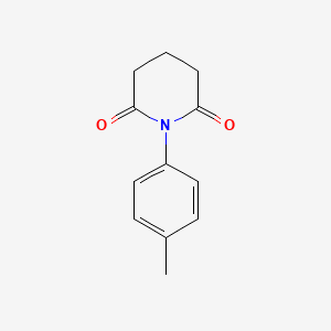 molecular formula C12H13NO2 B11958294 N-(P-Tolyl)glutarimide CAS No. 81305-69-3