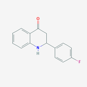 2-(4-Fluorophenyl)-2,3-dihydro-4(1H)-quinolinone