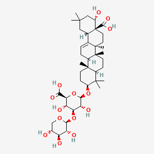 molecular formula C41H64O14 B1195833 Scoparianoside A CAS No. 195971-46-1