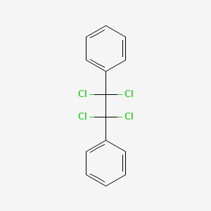 molecular formula C14H10Cl4 B11958344 1,2-Diphenyl tetrachloroethane CAS No. 13700-81-7