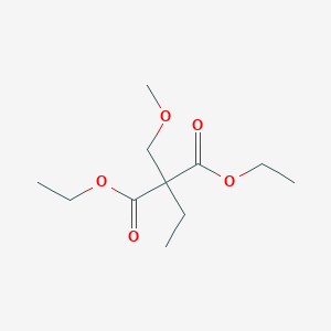 molecular formula C11H20O5 B11958351 Diethyl ethyl(methoxymethyl)propanedioate CAS No. 38348-55-9