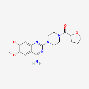 molecular formula C19H25N5O4 B1195839 Terazosin CAS No. 63590-64-7