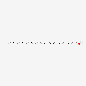 molecular formula C16H34O B1195841 1-十六烷醇 CAS No. 36311-34-9