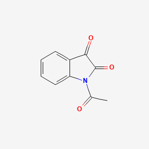 molecular formula C10H7NO3 B1195845 1-Acetylisatin CAS No. 574-17-4