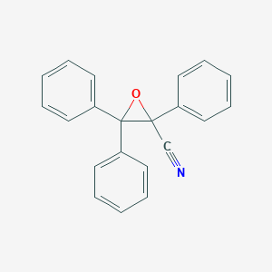 molecular formula C21H15NO B11958455 Oxirane-2-carbonitrile, 2,3,3-triphenyl- CAS No. 7136-23-4