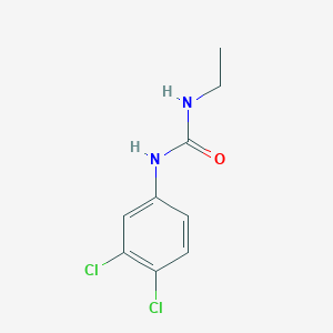 molecular formula C9H10Cl2N2O B11958473 Urea, N-(3,4-dichlorophenyl)-N'-ethyl- CAS No. 5006-82-6