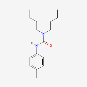 molecular formula C16H26N2O B11958488 1,1-Dibutyl-3-(p-tolyl)urea CAS No. 56124-73-3