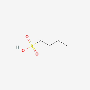 molecular formula C4H10O3S B1195850 1-Butanesulfonic acid CAS No. 2386-47-2
