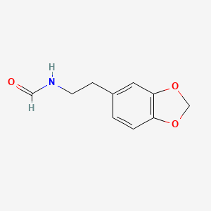 molecular formula C10H11NO3 B11958584 N-[2-(1,3-benzodioxol-5-yl)ethyl]formamide CAS No. 33542-98-2