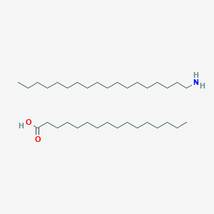 molecular formula C34H71NO2 B11958610 Palmitic acid, octadecylamine salt CAS No. 87141-14-8