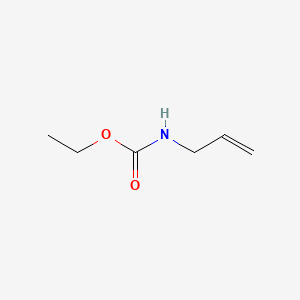 molecular formula C6H11NO2 B11958739 Carbamic acid, allyl-, ethyl ester CAS No. 5325-60-0