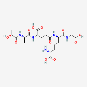 D-Lactyl-L-alanyl-alpha-glutamyl-(L)-meso-diaminopimelyl-(L)-glycine