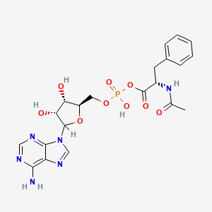 N-Acetylphenylalanyl-adenosine monophosphate-anhydride