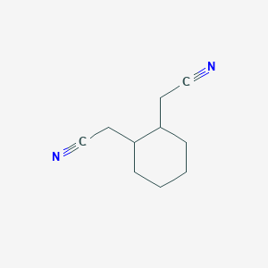 molecular formula C10H14N2 B11958870 1,2-Cyclohexanediacetonitrile CAS No. 97920-04-2