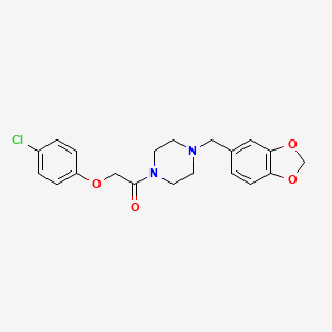 molecular formula C20H21ClN2O4 B1195902 Fipexide CAS No. 34161-24-5