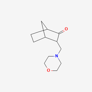 molecular formula C12H19NO2 B11959041 3-(Morpholinomethyl)-2-norbornanone CAS No. 5025-07-0