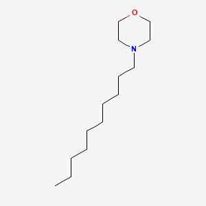 molecular formula C14H29NO B11959051 4-Decylmorpholine CAS No. 25727-94-0
