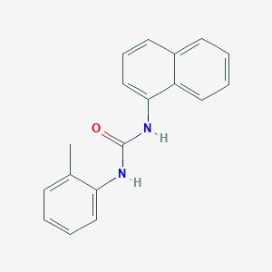 molecular formula C18H16N2O B11959077 N-(2-methylphenyl)-N'-(1-naphthyl)urea CAS No. 13256-80-9