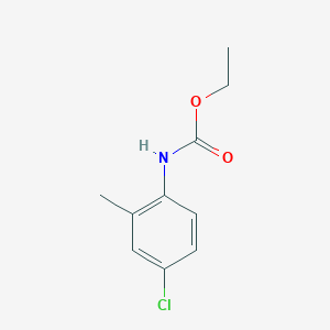 molecular formula C10H12ClNO2 B11959092 Ethyl (4-chloro-2-methylphenyl)carbamate CAS No. 6940-24-5