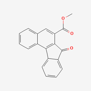 molecular formula C19H12O3 B11959107 Methyl 7-oxo-7H-benzo(C)fluorene-6-carboxylate 