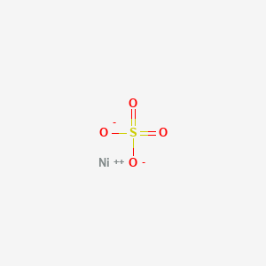 molecular formula NiSO4<br>NiO4S B1195911 Nickel sulfate CAS No. 7786-81-4