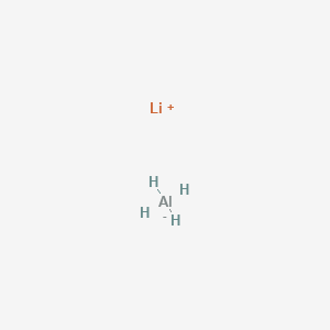 molecular formula AlH4Li B1195912 Lithium tetrahydridoaluminate 