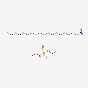 molecular formula C22H50NO2PS2 B1195918 Octathione CAS No. 36392-81-1