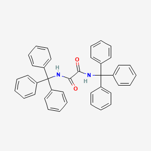 molecular formula C40H32N2O2 B11959197 N,N'-Bis-trityl-oxalamide CAS No. 103389-57-7