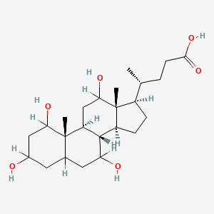 1,3,7,12-Tetrahydroxycholan-24-oic acid