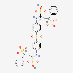 molecular formula C30H32N2O14S5 B1195942 phenopryldiasulfone CAS No. 118-84-3