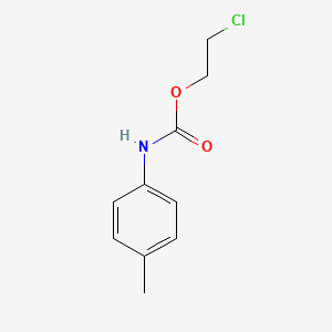 molecular formula C10H12ClNO2 B11959514 2-Chloroethyl p-tolylcarbamate CAS No. 74552-28-6