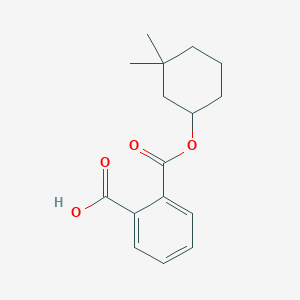 molecular formula C16H20O4 B11959523 Phthalic acid mono-(3,3-dimethyl-cyclohexyl) ester 