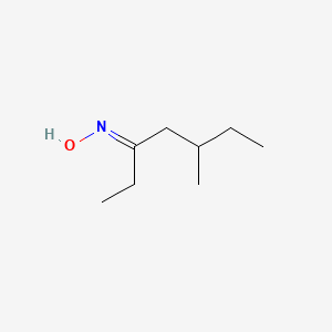 molecular formula C8H17NO B11959529 5-Methyl-3-heptanone oxime CAS No. 119180-12-0