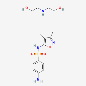 Sulfisoxazole diolamine