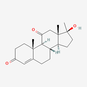 17beta-Hydroxy-17alpha-methylandrost-4-en-3,11-dione