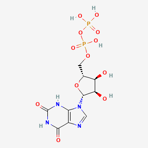 Xanthosine 5'-(trihydrogen diphosphate)
