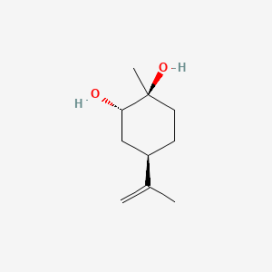 molecular formula C10H18O2 B1195965 (1S,2S,4R)-Limonene-1,2-diol CAS No. 38630-75-0