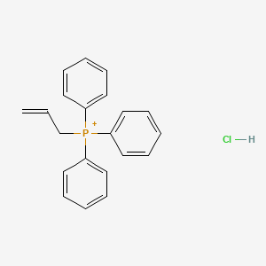molecular formula C21H21ClP+ B11959666 Allyl-triphenyl-phosphonium, chloride 