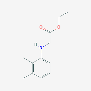 molecular formula C12H17NO2 B11959736 Ethyl (2,3-dimethylanilino)acetate CAS No. 2345-06-4