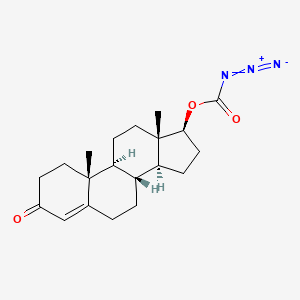 17Beta-(azidocarbonyl)oxy-androst-4-en-3-one