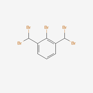 molecular formula C8H5Br5 B11959755 2-Bromo-1,3-bis-dibromomethyl-benzene CAS No. 135590-51-1