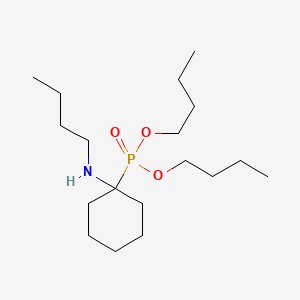 molecular formula C18H38NO3P B1195981 Buminafos CAS No. 51249-05-9